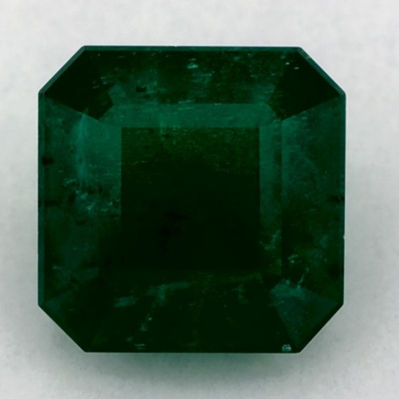 Szmaragd 5,77 ct, zielony, szlif ośmiokątny