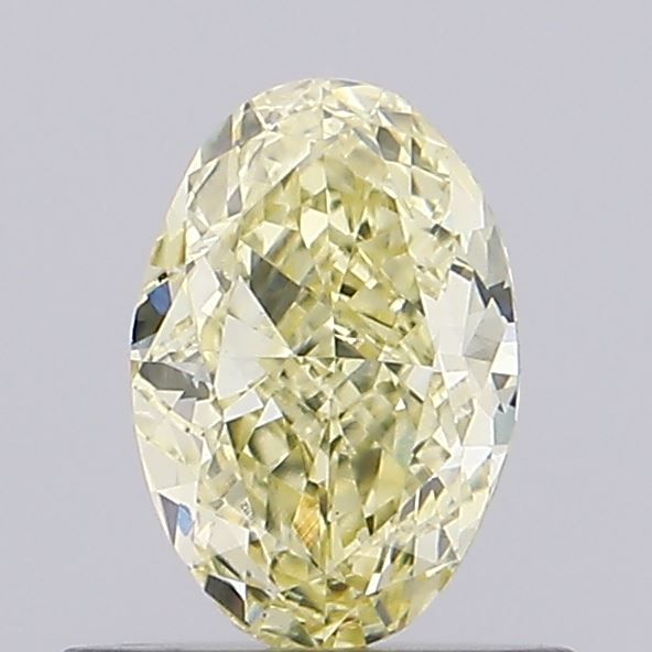 0.53 CT Fancy Intense Yellow OVAL