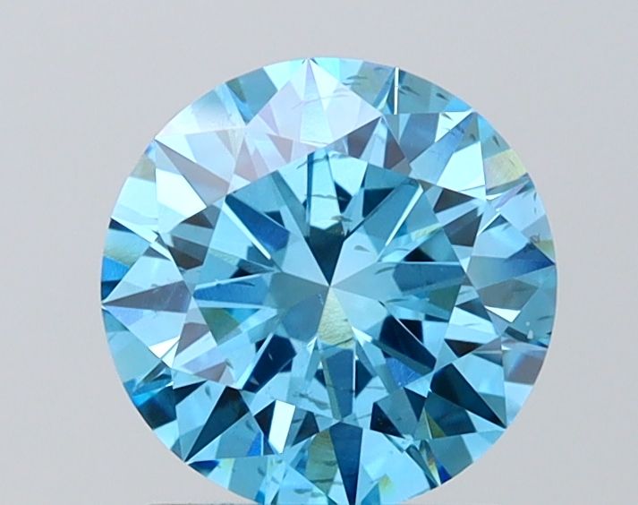 1.51 CT Fancy Vivid Blue ROUND
