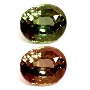 ALEXANDRITE FACETED 1.04ct GREEN Green to Purple EC REST_OF_AFRICA NONE