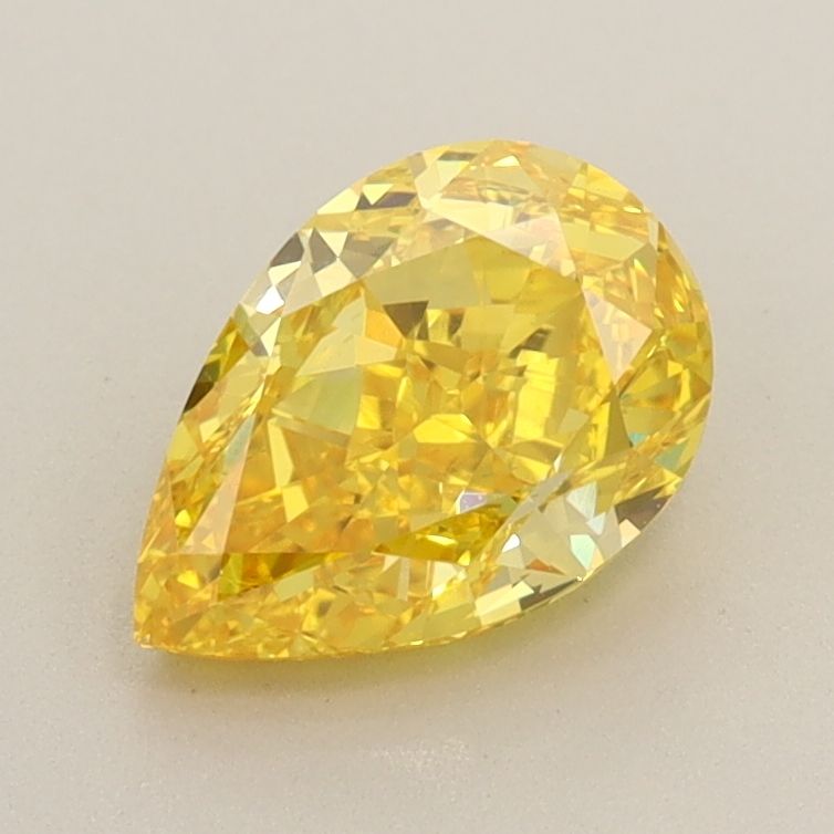 1.18 CT Fancy Vivid Yellow PEAR