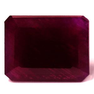 RUBY FACETED 12.09ct RED Deep Red EC REST_OF_AFRICA NONE