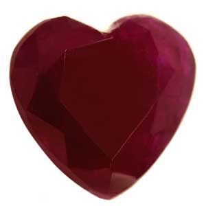 RUBY FACETED 0.79ct RED Medium Red SI REST_OF_AFRICA NONE