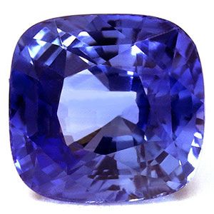 Szafir 2,75 ct, niebieski, szlif cushion