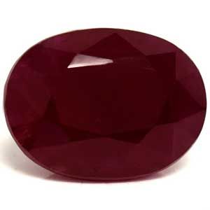 RUBY FACETED 4.51ct RED Deep Red EC REST_OF_AFRICA NONE