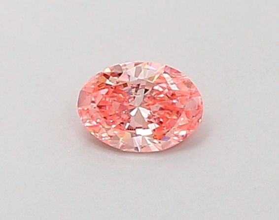 0.22 CT Fancy Vivid Pink OVAL