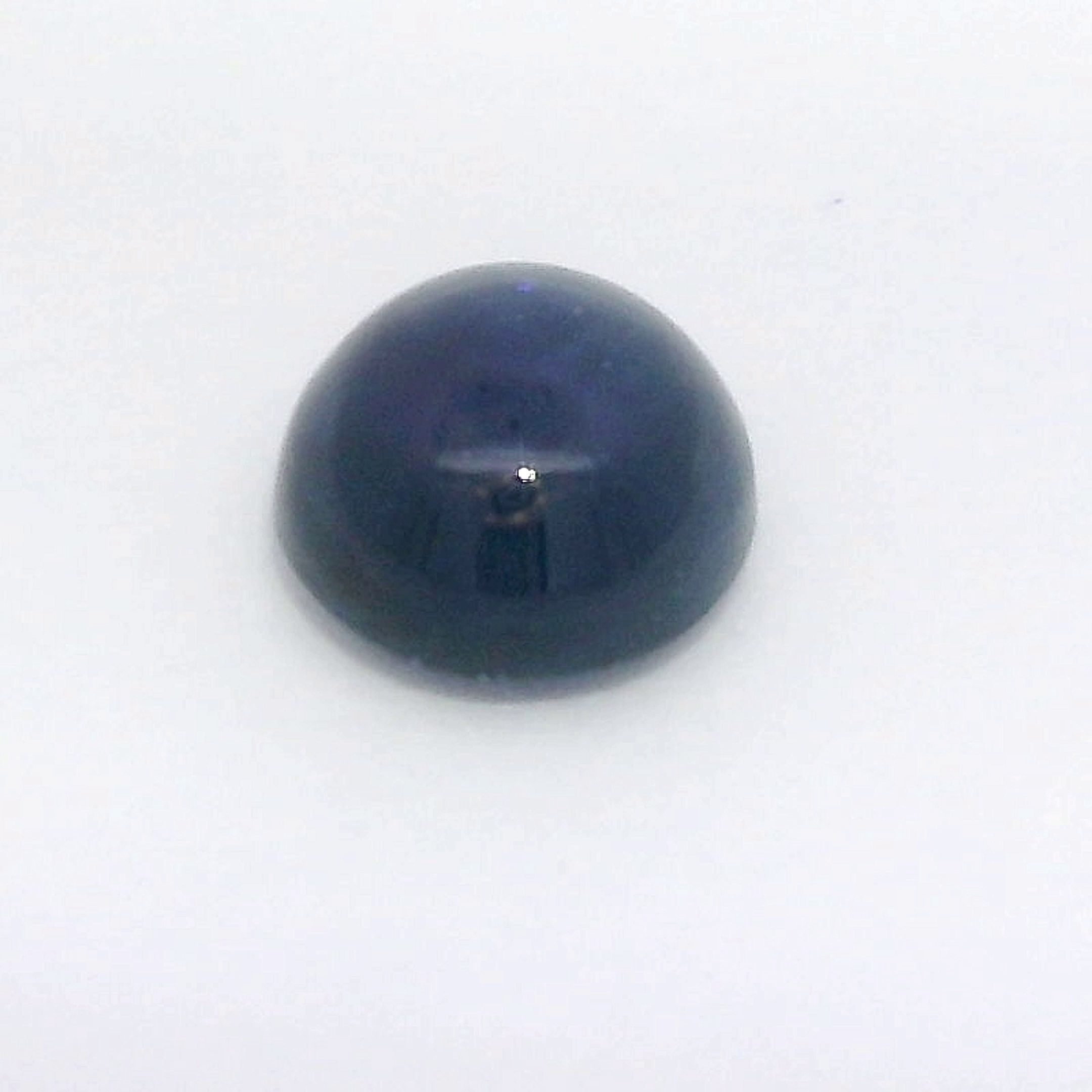 Szafir 1,14 ct, niebieski, kaboszon