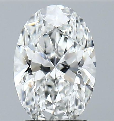 1.58 Carat E VS1 Oval Lab Diamond