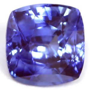 Szafir 1,60 ct, niebieski, szlif cushion