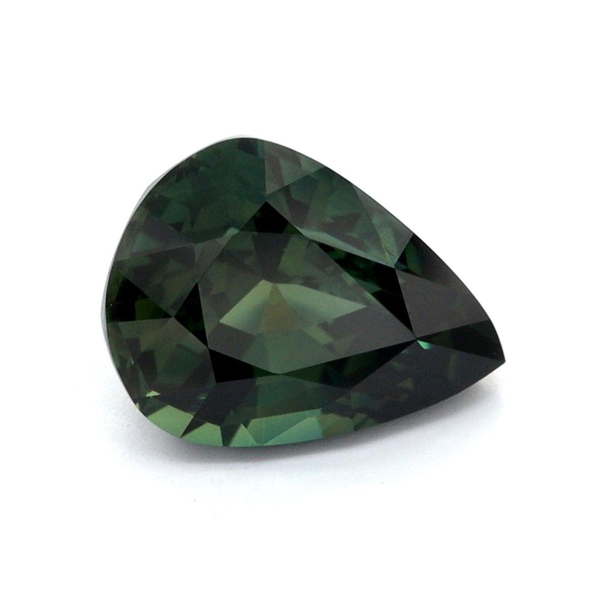 SAPPHIRE FACETED 1.67ct TEAL TEAL SI AUSTRALIA HEATED
