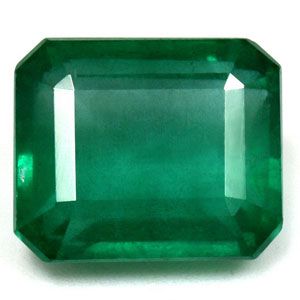 Szmaragd 3,65 ct, zielony, szlif szmaragdowy