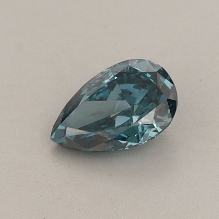 0.41 CT Fancy Vivid Blue PEAR
