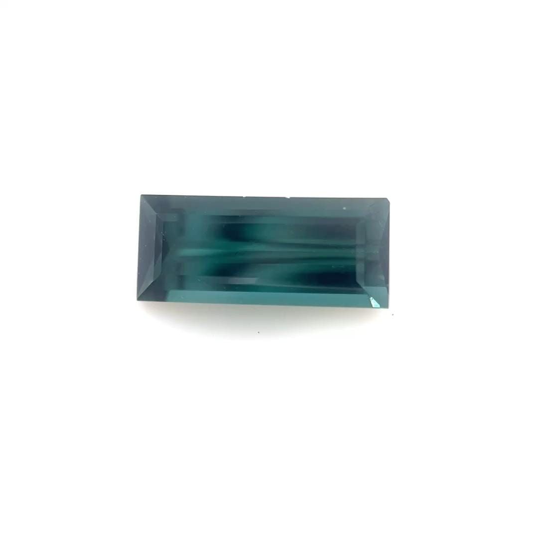 Turmalin 1,41 ct, niebieski, szlif bagietka