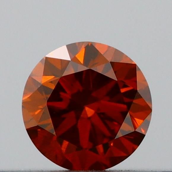 0.18 CT Fancy Deep Orange ROUND