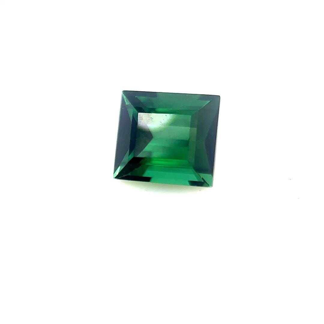 Turmalin 1,50 ct, zielony, szlif bagietka