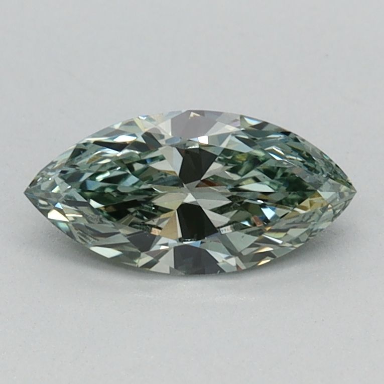 0.43 CT Fancy Intense Green MARQUISE