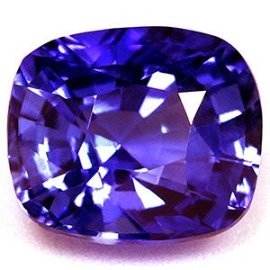 Szafir 1,42 ct, niebieski, szlif cushion