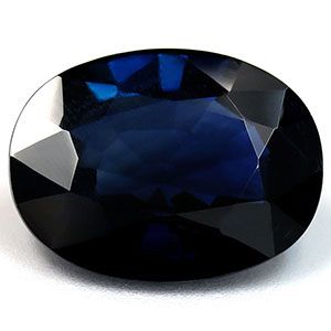 Szafir 3,94 ct, niebieski, szlif owalny