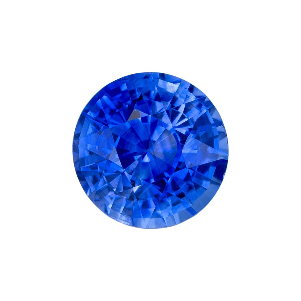 SAPPHIRE FACETED 1.28ct BLUE SI SRILANKA HEATED
