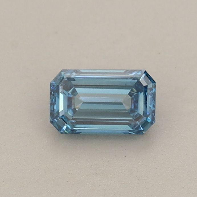 0.36 CT Fancy Vivid Blue EMERALD
