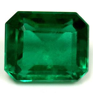 Szmaragd 2,62 ct, zielony, szlif szmaragdowy