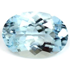 Akwamaryn 4,02 ct, niebieski, szlif owalny