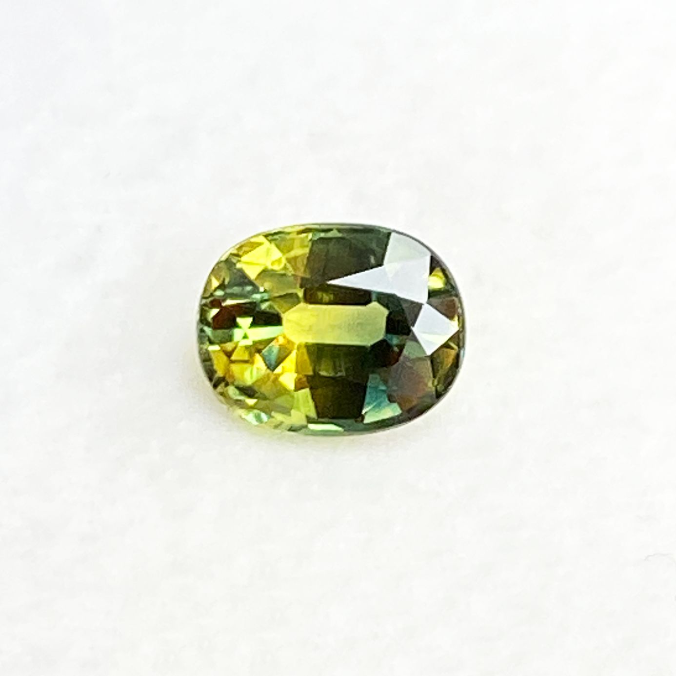 SAPPHIRE FACETED 1.17ct MULTI_COLOR MULTI_COLOR EC AUSTRALIA HEATED