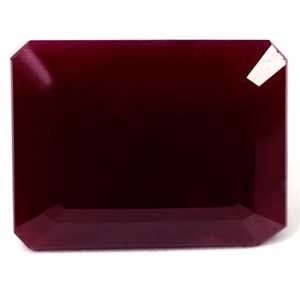 Rubin 13,71 ct, czerwony, szlif szmaragdowy