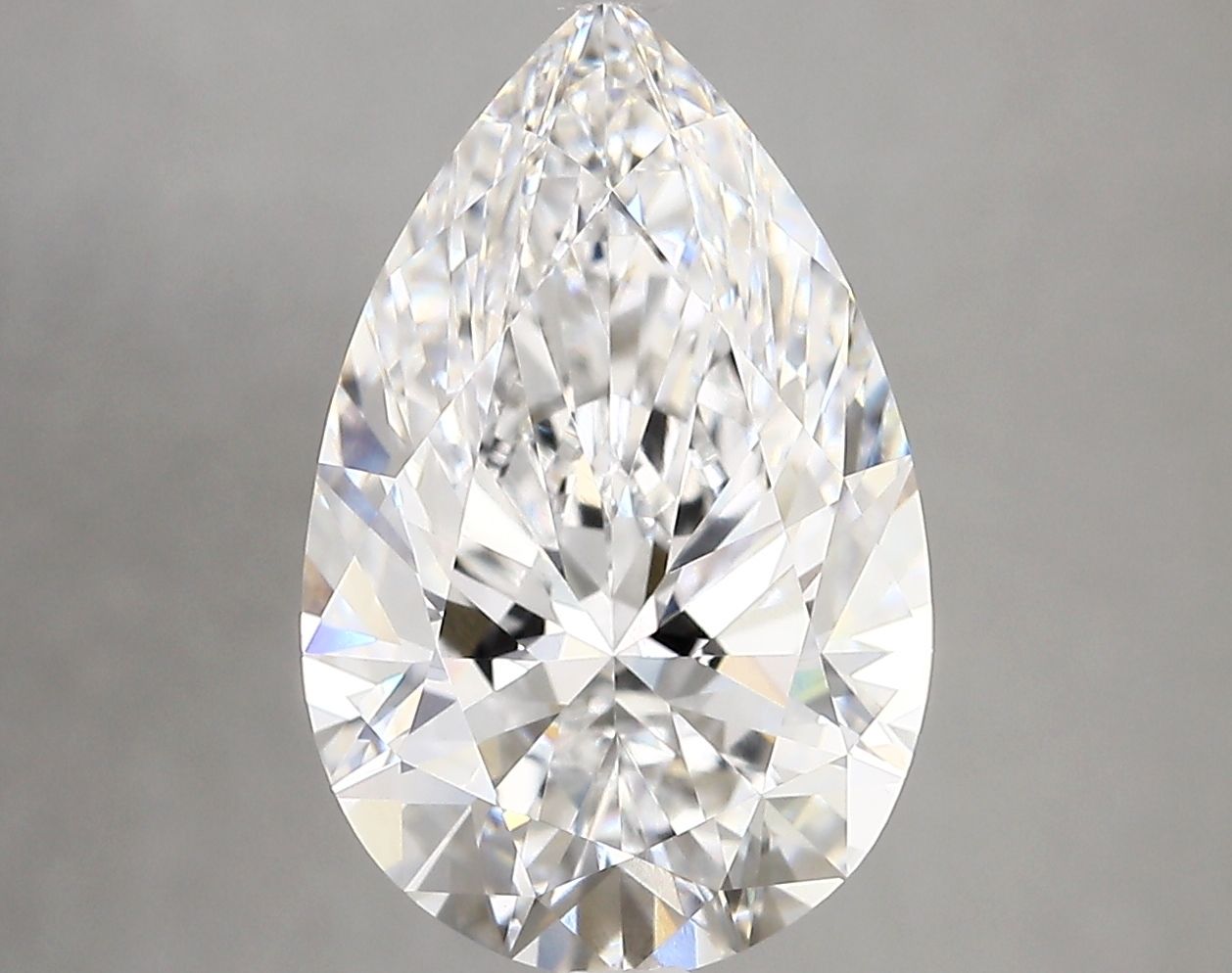 Diamant Poire 4.49 ct - Couleur D - Pureté VVS2
