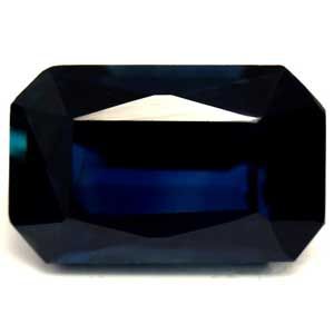 SAPPHIRE FACETED 1.1ct BLUE Deep Blue MI MADAGASCAR HEATED