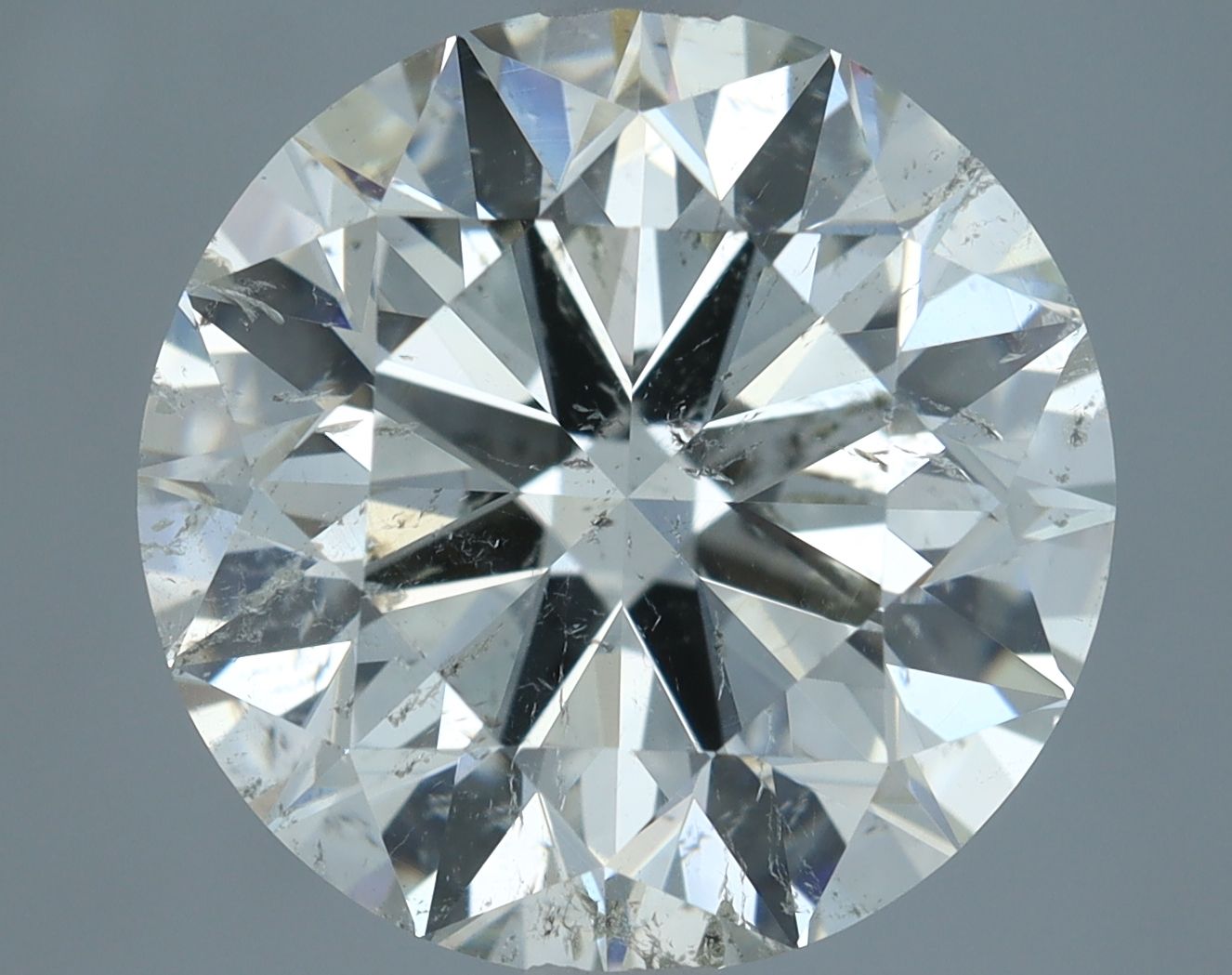 ROUND 3.5 Ct  I SI2 EX EX NON