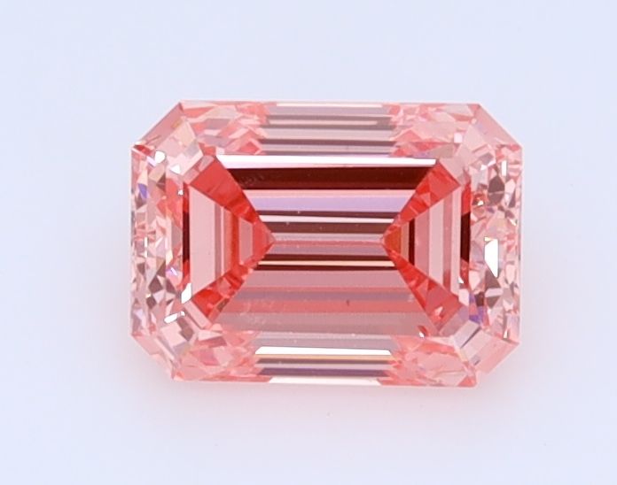 0.55 CT Fancy Intense Pink EMERALD