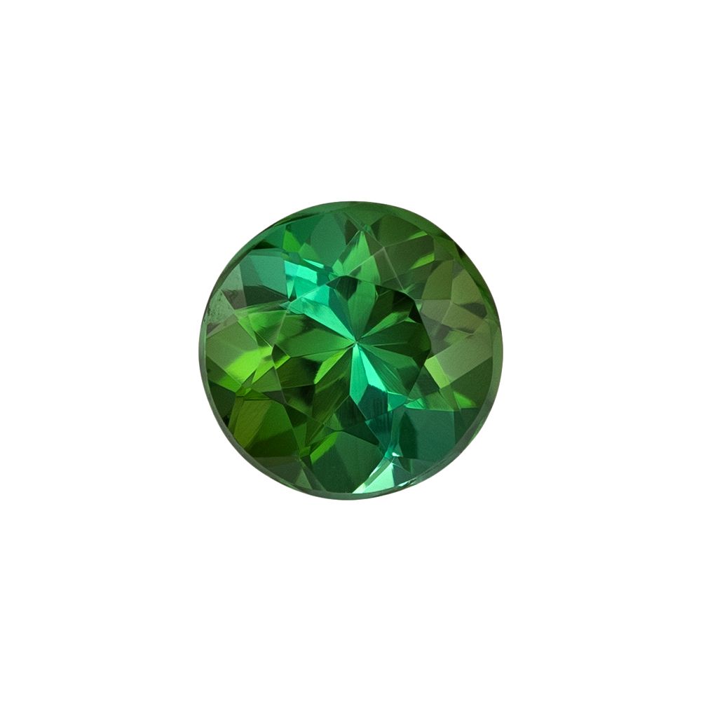 TOURMALINE FACETED 0.51ct GREEN SI BRAZIL HEATED
