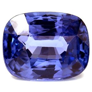 Szafir 2,52 ct, niebieski, szlif cushion