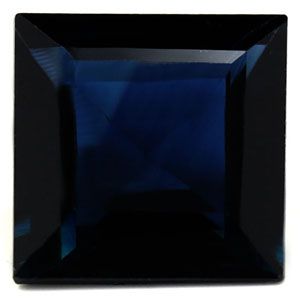 Szafir 1,49 ct, niebieski, szlif kwadratowy