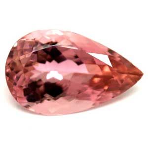 Turmalin 2,95 ct, różowy, szlif gruszka