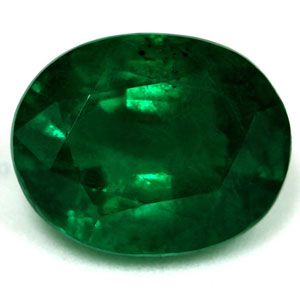Szmaragd 2,93 ct, zielony, szlif owalny