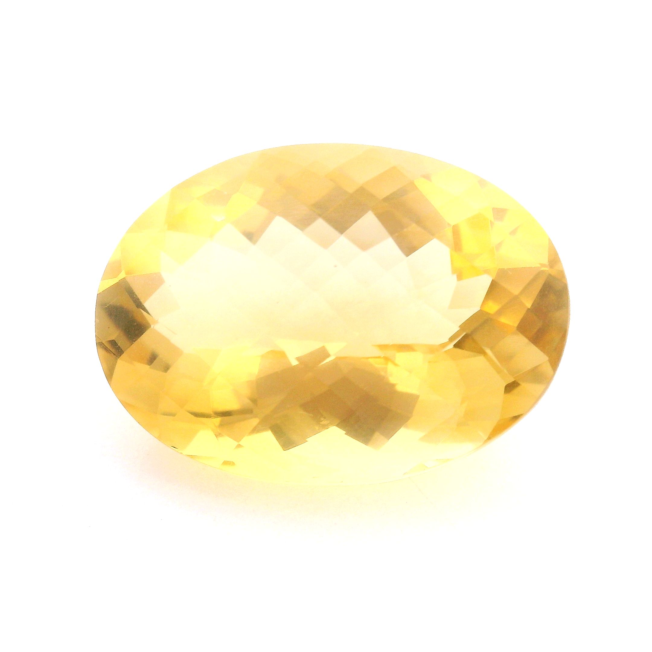 24.46 ct Oval citrine