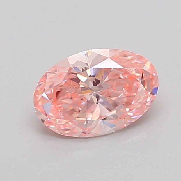 0.73 CT Fancy Light Pink OVAL
