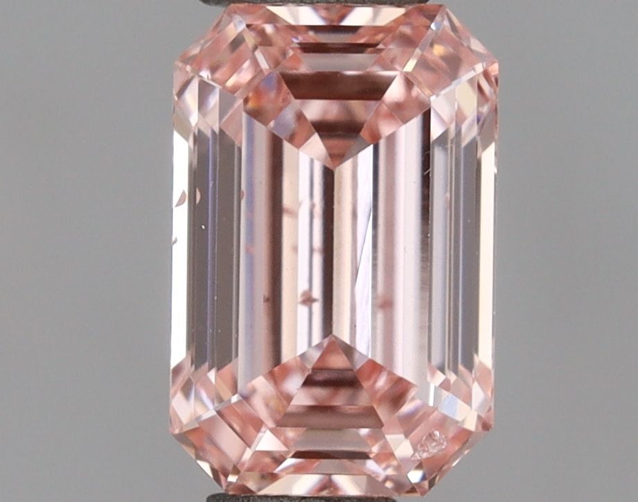 0.65 CT Fancy Intense Pink EMERALD