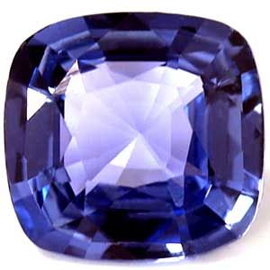 Szafir 2,63 ct, niebieski, szlif cushion