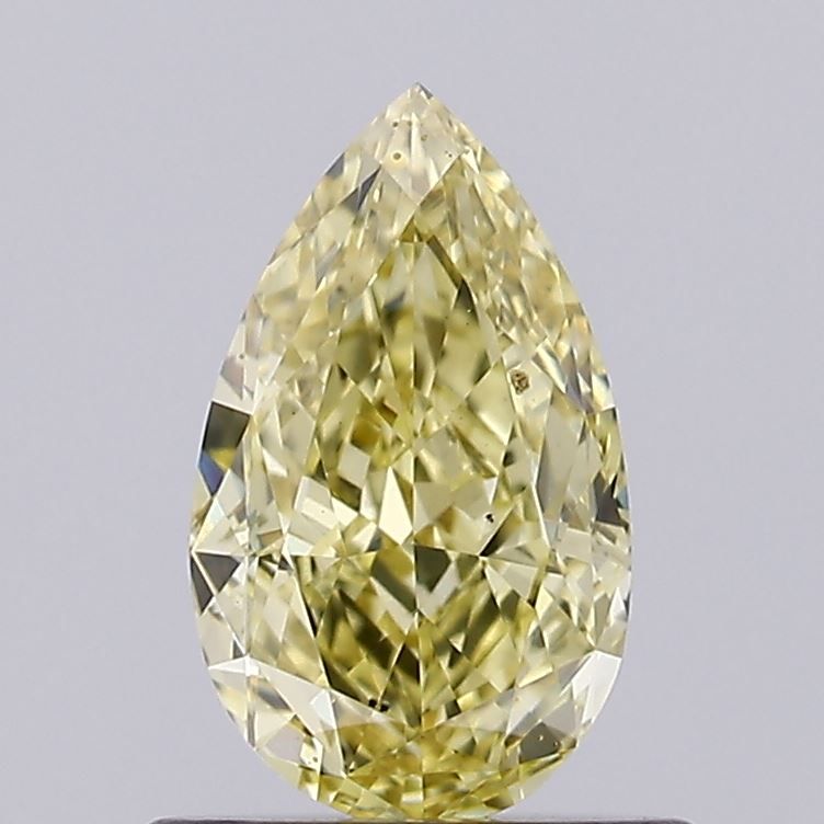 0.82 CT Fancy Intense Yellow PEAR