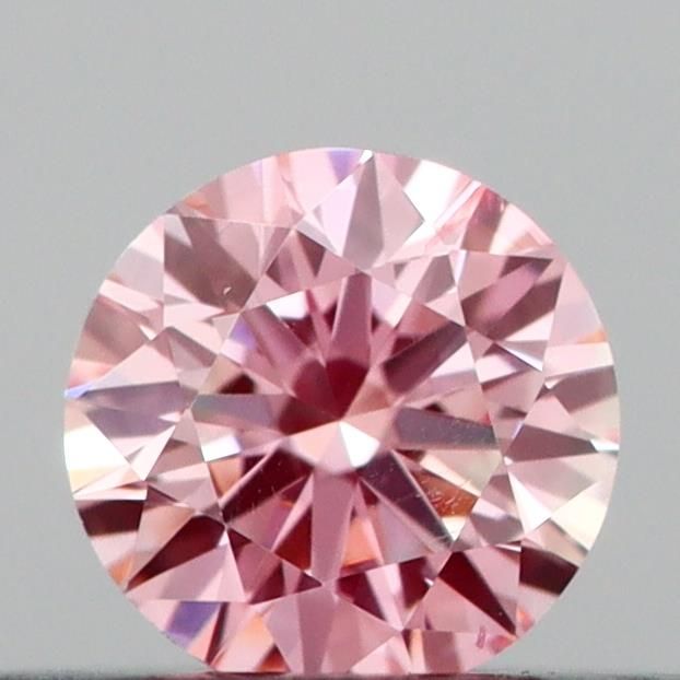 0.22 CT Fancy Vivid Pink ROUND