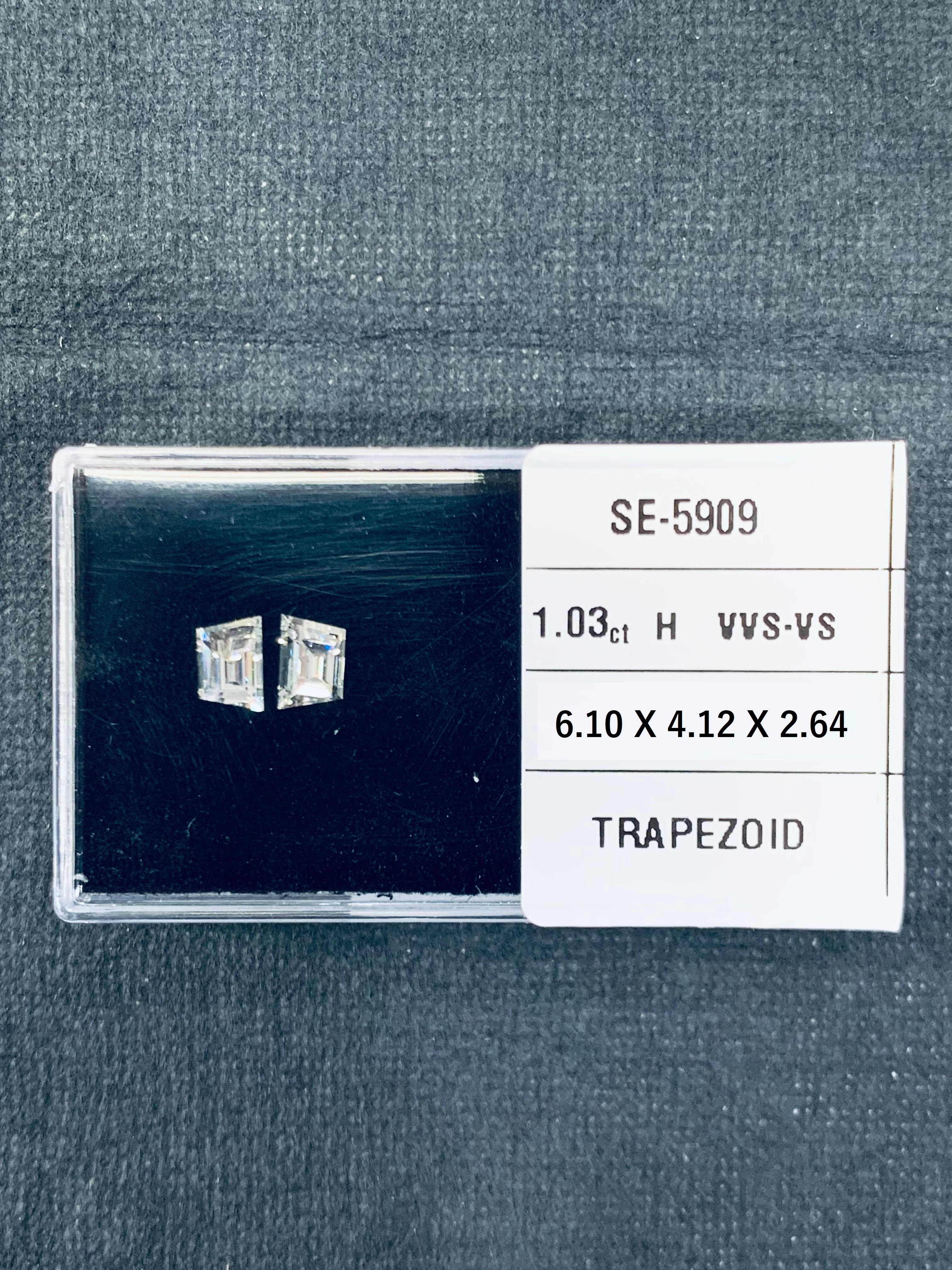 Prírodný diamant trapezoid,...