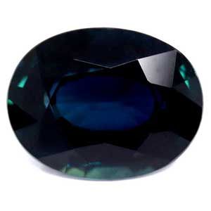 SAPPHIRE FACETED 2.95ct BLUE Deep Blue EC MADAGASCAR HEATED