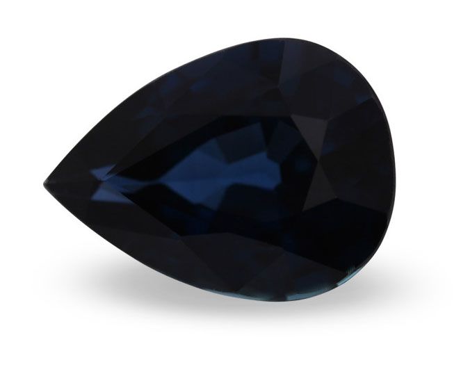 SAPPHIRE FACETED 1.29ct BLUE Blue EC THAILAND HEATED