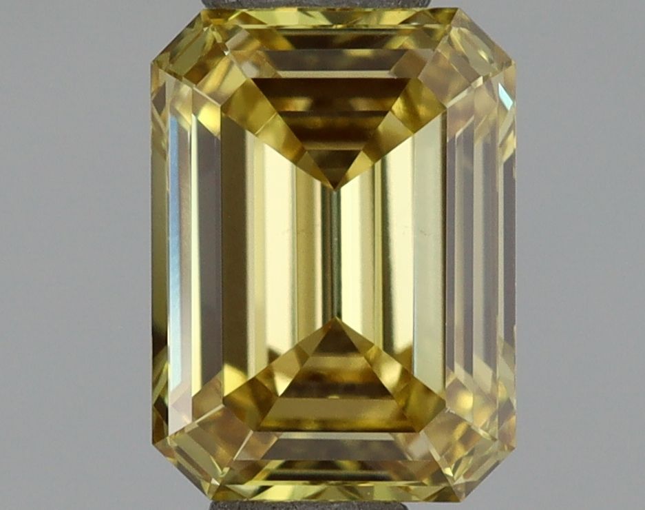 1.01 CT Fancy Intense Yellow EMERALD
