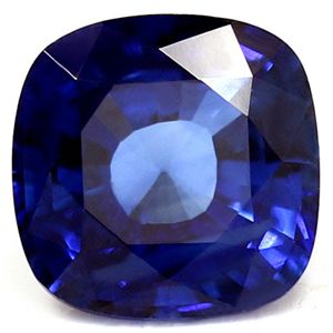 SAPPHIRE FACETED 1.2ct BLUE Intense Blue SI SRILANKA HEATED