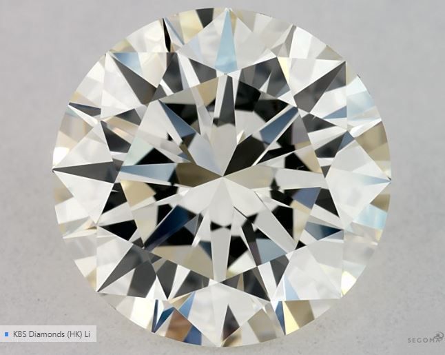 Prírodný diamant okrúhly...