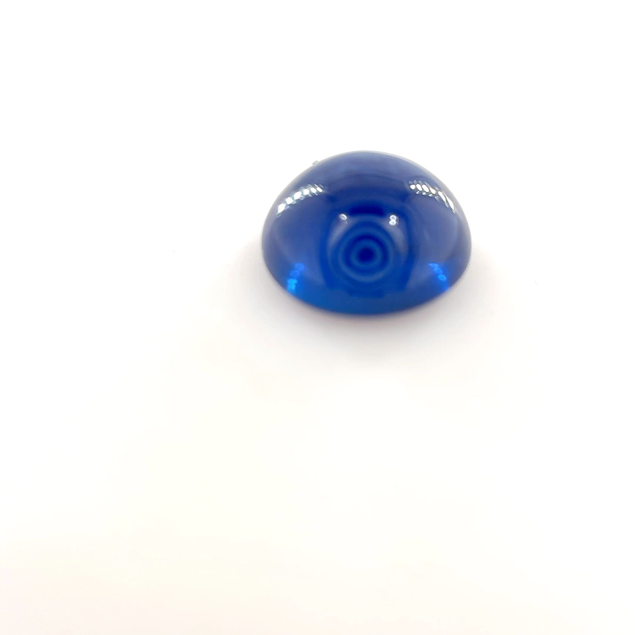 Szafir 1,75 ct, niebieski, kaboszon